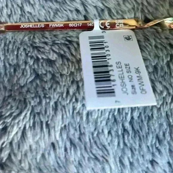 Kate Spade New York Joshelle 60mm Aviator Sunglasses in Gold/ Nude/Green NWT - Picture 7 of 8